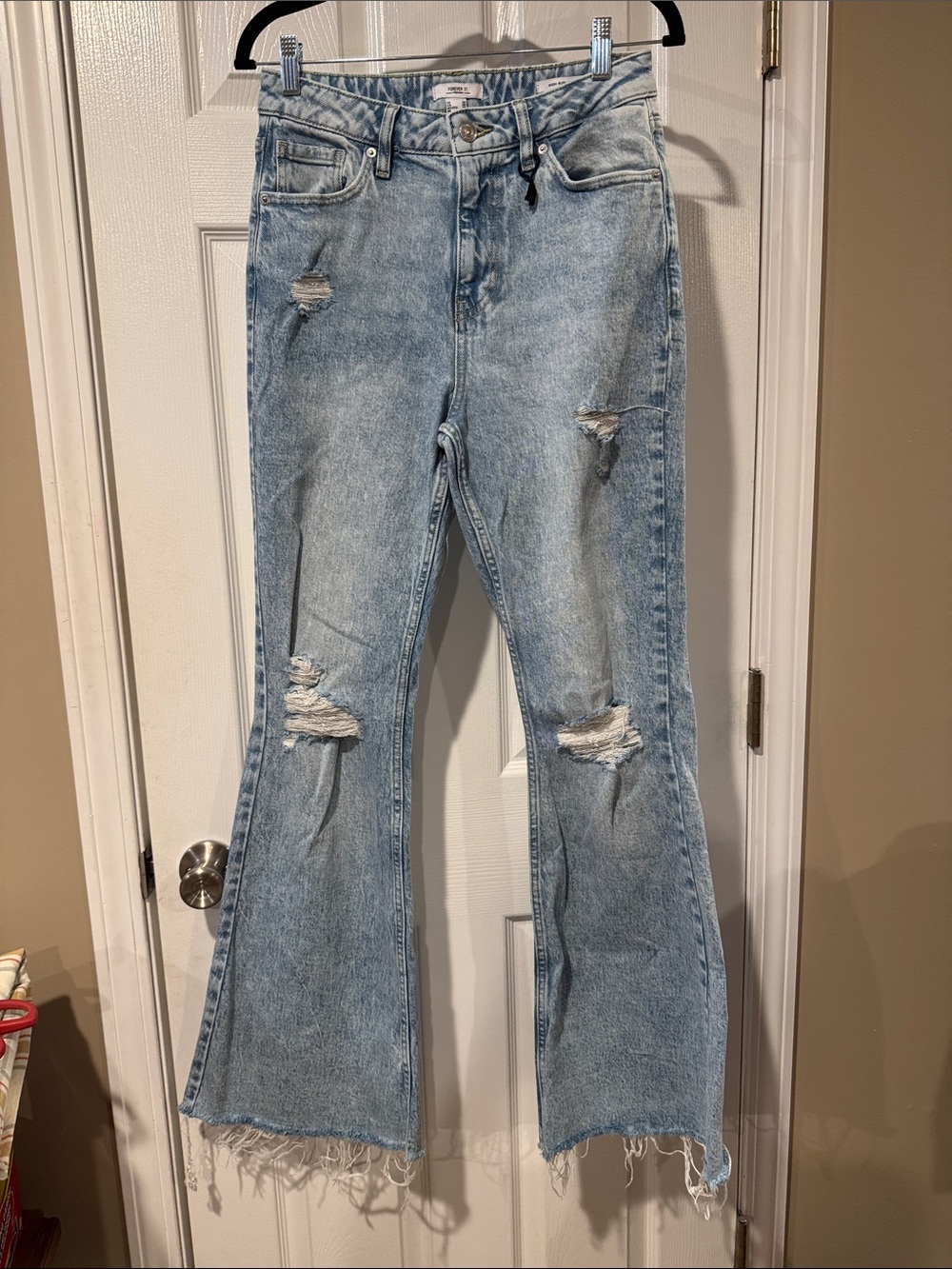 NWOT Forever 21 Premium High rise flare size 28